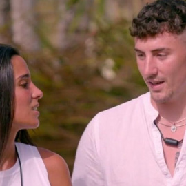Claudia y Álvaro, protagonistas en esta edición de La Isla de las Tentaciones (Fuente: Mediaset).