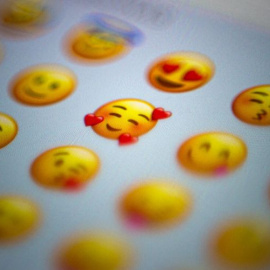 Los emojis de un móvil.