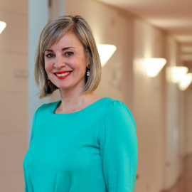 La portavoz de Sumar en el Congreso, Verónica Martínez Barbero