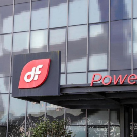 Vista de las oficinas centrales de Duro Felguera.