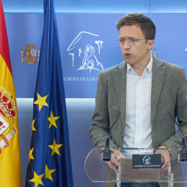 Iñigo Errejón en una imagen de archivo del pasado 22 de octubre de 2024 en el Congreso.