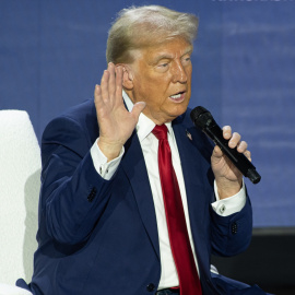 El presidente electo de EUU, Donald Trump, en una imagen de archivo.