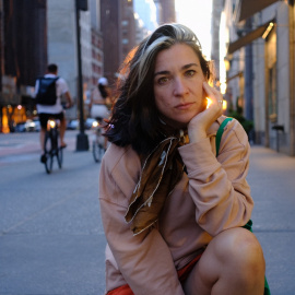 La dramaturga Alessandra García.