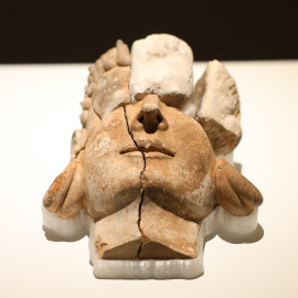 Inauguración de la Sala de Novedades Arqueológicas del Museo Arqueológico Nacional con la exposición 'Rostros del Turuñuelo'.