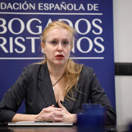 La presidenta de Abogados Cristianos, Polonia Castellanos, en una imagen de archivo.