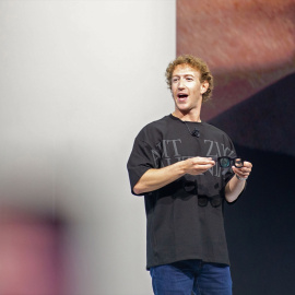 Mark Zuckerberg, en una visita a Trump en Mar-a-Lago. Archivo.