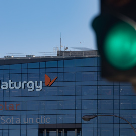 Fachada de la sede de Naturgy en Madrid.
