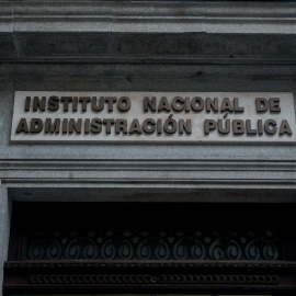Fachada exterior del Instituto Nacional de Administración Pública, en una imagen de archivo.