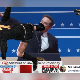 Un meme sobre Elon Musk.Bluesky