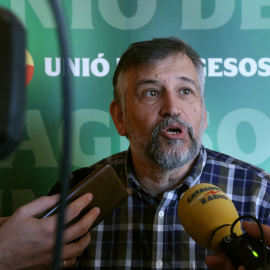 El coordinador nacional d'Unió de Pagesos, Joan Caball