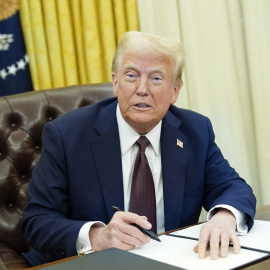 El presidente de EEUU, Donald Trump