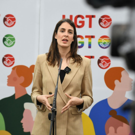 La portavoz del grupo municipal de Más Madrid, Rita Maestre, durante la clausura del 16º Congreso de UGT Madrid, en la sede de UGT, a 29 de enero de 2025, en Madrid.