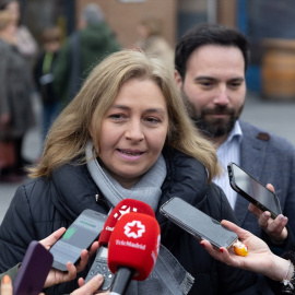 La vicealcaldesa de Madrid, Inma Sanz, atiende a los medios, a 7 de enero de 2025.