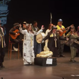 Chirigota 'Abre los ojos'.