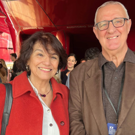 Soledad Murillo y Jesús Caldera, dos figuras claves en la ley contra la violencia de género.