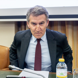 El presidente del Partido Popular, Alberto Núñez Feijóo.