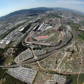 Imatge aèria del Circuit de Catalunya.