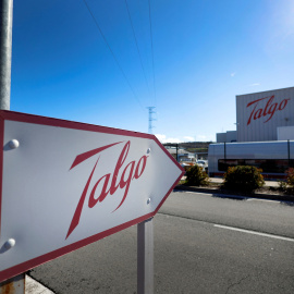 Vista de la factoría de Talgo en la localidad alavesa de Rivabellosa.