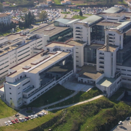 El hospital Clínico de Santiago.