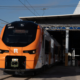 Una foto de archivo de un tren de Rodalies.