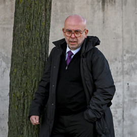 El abogado Gonzalo Boye a su llegada el pasado 11 de febrero a la sede de la Audiencia Nacional de San Fernando de Henares.