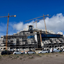 Imagen de archivo de los terrenos donde se ubica el hotel El Algarrobico de Carboneras (Almería).
