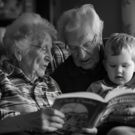 El 15% de los niños menores de 3 años pasan 22 horas semanales al cuidado de sus abuelos.