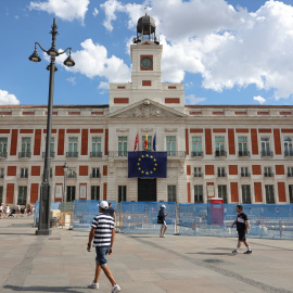 Fachada de la Real Casa de Correos. Archivo.