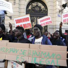Imagen de archivo de una protesta para pedir la tramitación de la ILP en el Congreso.