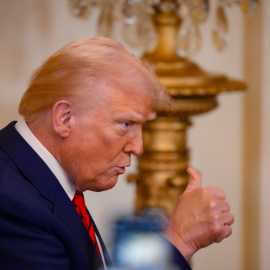 EuropaPress_6533412_20_february_2025_us_washington_us_president_donald_trump_gestures_during