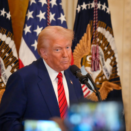 Donald Trump en una imagen de archivo.