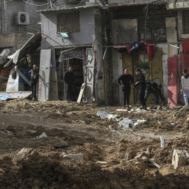 Imagen de archivo de los daños ocasionados por las fuerzas israelíes en Tulkarem (Palestina), a 24 de 2024.