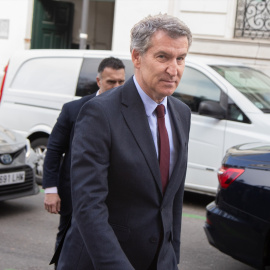 El presidente del PP, Alberto Núñez Feijóo.