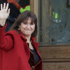 Laura Borràs abans d'una de les sessions del judici