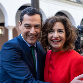 Moreno y Montero, el 28F de 2024. Archivo