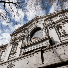 Fachada del Tribunal Supremo, a 27 de febrero de 2025, en Madrid.