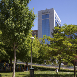 Vista de la sede de ACS en Madrid, en una imagen de archivo.