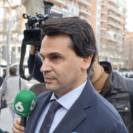 La pareja de la presidenta madrileña Isabel Díaz Ayuso, Alberto González Amador, a 24 de febrero de 2025.