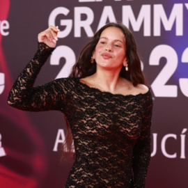 Rosalía, en los Latin Grammy de 2023, en Sevilla.