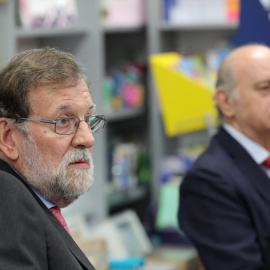 Mariano Rajoy y Jorge Fernández Díaz, durante la presentación de un libro del propio Fernández Díaz en 2019.