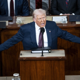 Donald Trump, en el Congreso de EEUU.