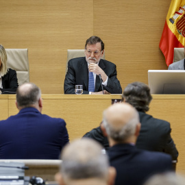 Mariano Rajoy comparece en la comisión de Investigación sobre la denominada "Operación Cataluña" y las actuaciones del Ministerio del Interior durante los gobiernos del Partido Popular.