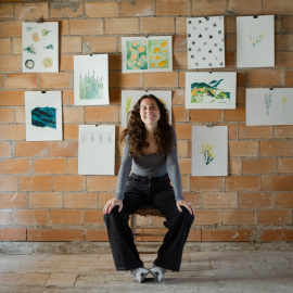 Marina Barberà, autora del llibre 'De vidre. Històries i receptes de les remeieres dels Pirineus'