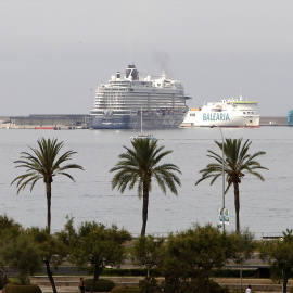 Imagen de archivo de cruceros en Palma de Mayorca, Illes Balears, a 17 de junio de 2021.