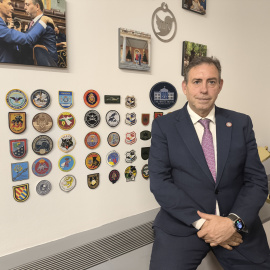 El exalcalde de Jun, José Antonio Rodríguez Salas, en el Congreso de los Diputados.