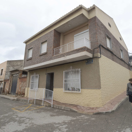 Vivienda de la mujer hallada muerta en Archena (Murcia).