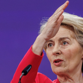 La presidenta de la Comisión Europea, Ursula von der Leyen.