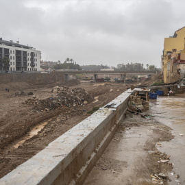 Imagen de archivo de la zona del barranco de Paiporta, a 3 de marzo de 2025.