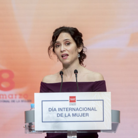 Ayuso, el pasado día 7 en Madrid.