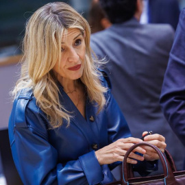 La vicepresidenta segunda del Gobierno, Yolanda Díaz, en una imagen de archivo.